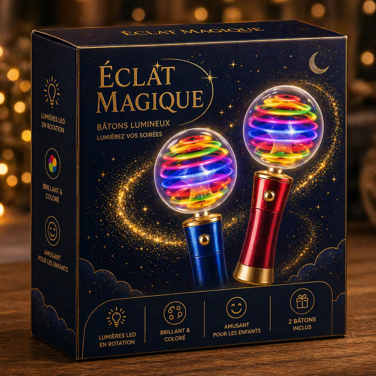 Bâton Magique Lumineux LED