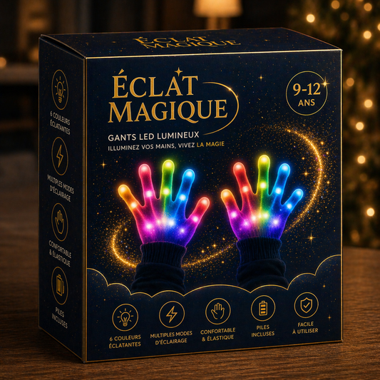 Gants LED Lumineux